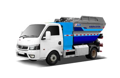 东风途逸纯电自装卸式垃圾车