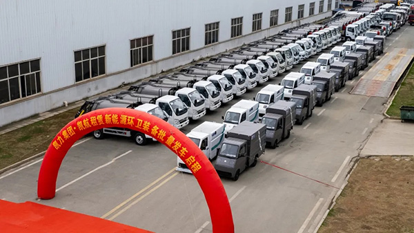 【专汽新闻】狂飙猛冲一季度！凯航新能源装备批量租赁猛冲开门红“第三弹”